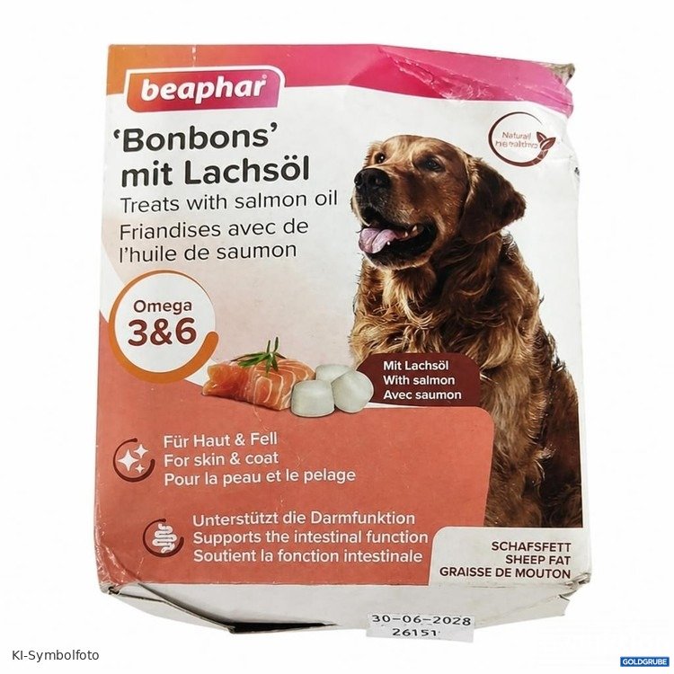 Artikel Nr. 461101 Artikel Nr. 461101: beaphar Bonbons mit Lachsöl 40stk