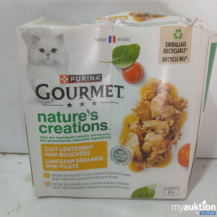 Artikel Nr. 466101: Purina Gourmet Katzenfutter 
Nature's creations Mini Filets
8x85g