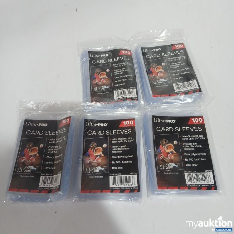 Artikel Nr. 812101: Ultra Pro Card Sleeves je 100Stk