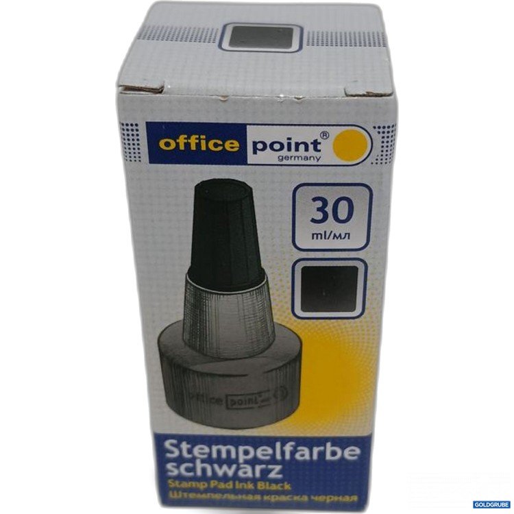 Artikel Nr. 904101: office point Stempelfarbe Schwarz 30 ml