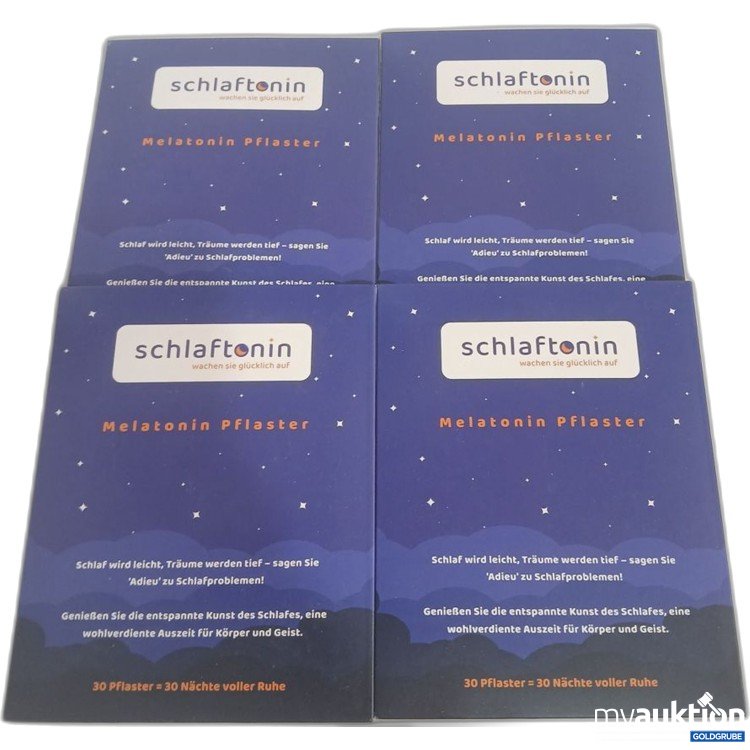 Artikel Nr. 919101: schlaftonin Melatonin Pflaster je 30 Stück