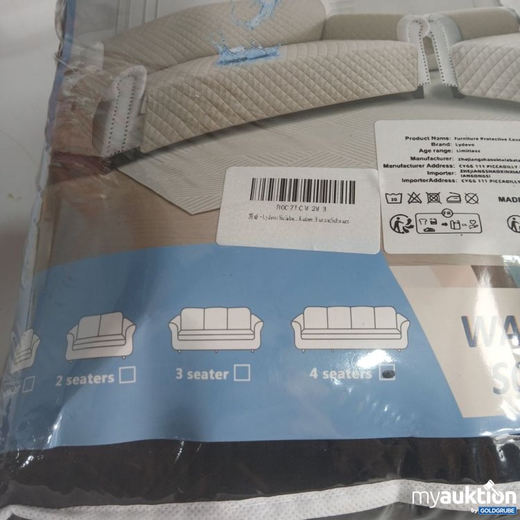 Artikel Nr. 939101: Lydev Waterproof Sofa Cover 4 Seater