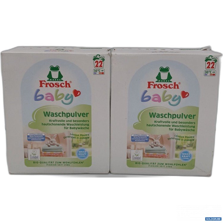 Artikel Nr. 963101: Frosch Baby Waschpulver 2x1,452kg 
