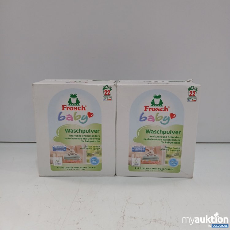 Artikel Nr. 963101: Frosch Baby Waschpulver 2x1,452kg 