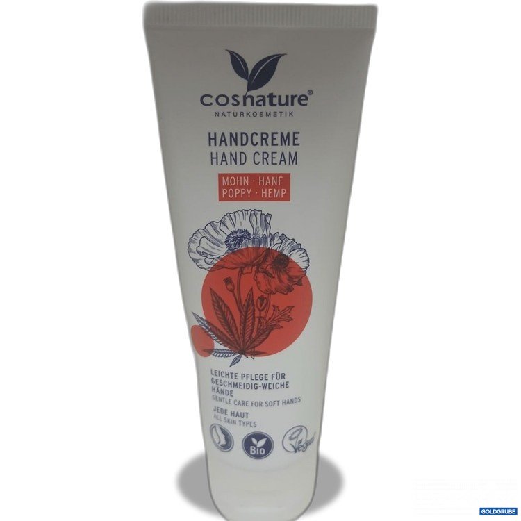 Artikel Nr. 982101 Artikel Nr. 982101: cosnature Handcreme Hand Cream Mohn Hanf Poppy Hemp