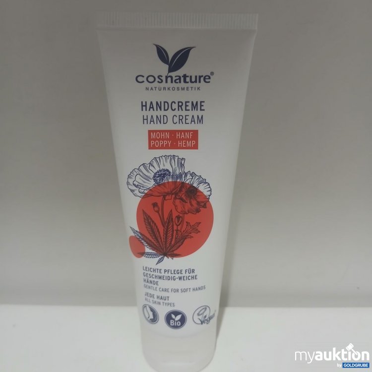 Artikel Nr. 982101 Artikel Nr. 982101: cosnature Handcreme Hand Cream Mohn Hanf Poppy Hemp