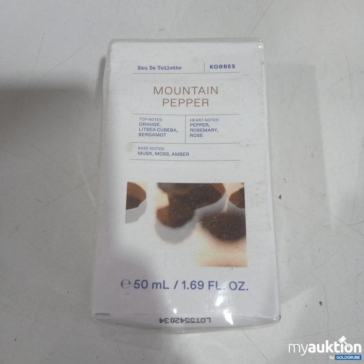 Artikel Nr. 993101 Artikel Nr. 993101: Korres Mountain Pepper Eau de Toilette 50ml