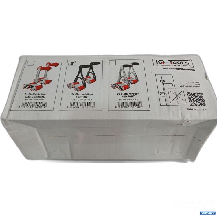 Artikel Nr. 996101 Artikel Nr. 996101: IQ-TOOLS Schwaiger Plattenträger Komfort 2x