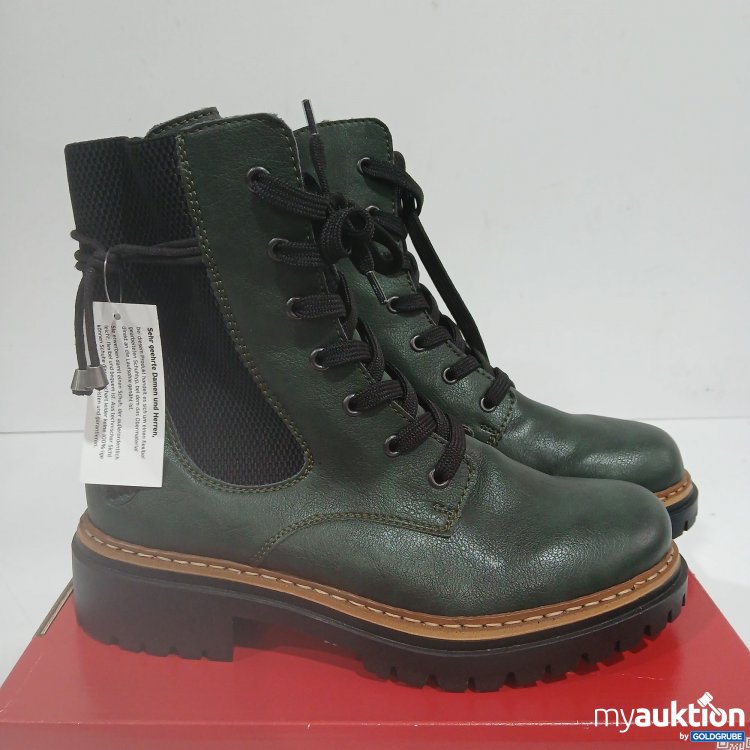 Artikel Nr. 443102: Rieker Stiefel grün