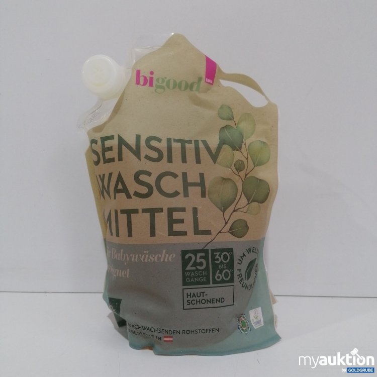 Artikel Nr. 826102: BiGood Sensitiv Waschmittel 25 Waschgänge
