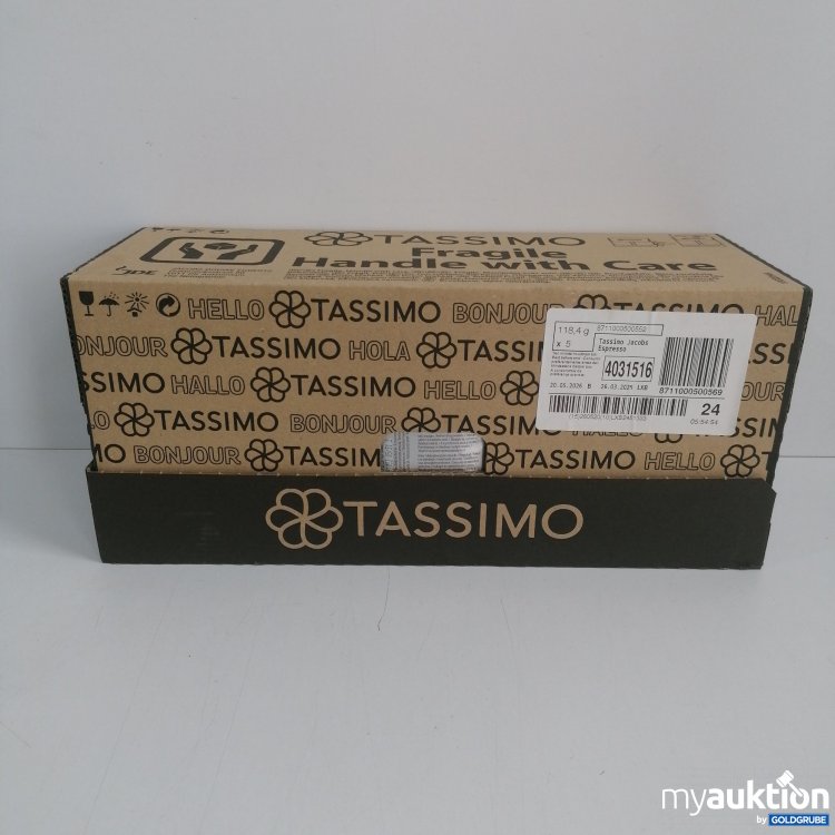 Artikel Nr. 836102 Artikel Nr. 836102: Tassimo Jacobs Espresso 5x118.4g