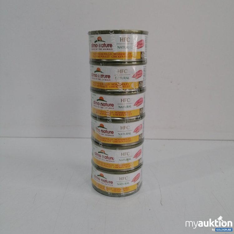 Artikel Nr. 840102 Artikel Nr. 840102: Almo Nature Huhn mit Hühnchen 6x70g