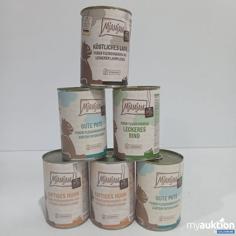 Artikel Nr. 845102: Majmjam Katzenfutter diverse Sorten je 400g
