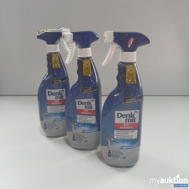 Artikel Nr. 847102 Artikel Nr. 847102: Denkmit Bad Reiniger 3x1l