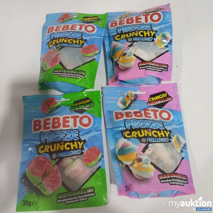 Artikel Nr. 861102: Bebeto Freeze Crunchy 4x35g 