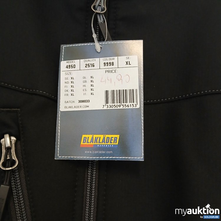 Artikel Nr. 908102: Blakläder Softshelljacke 
