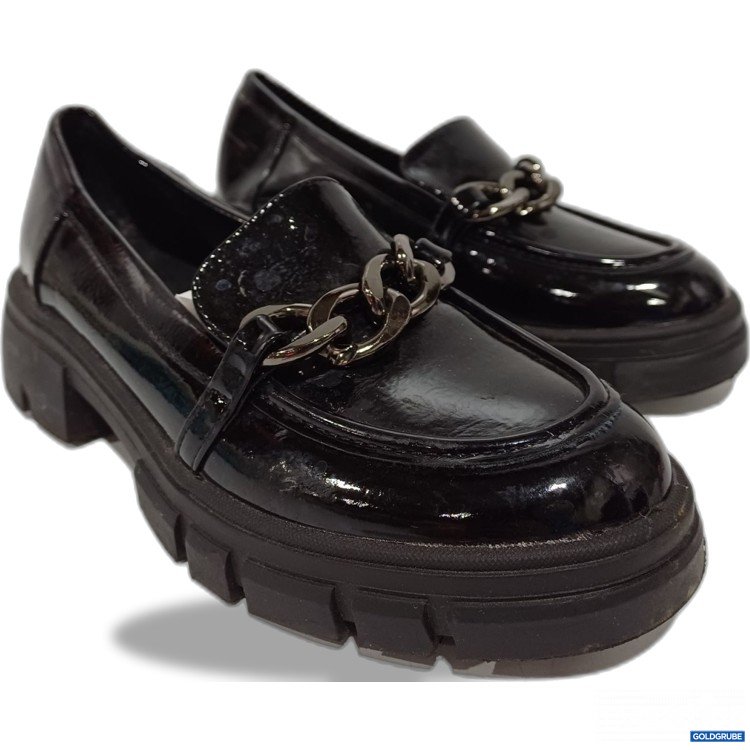 Artikel Nr. 914102: Graceland Loafer, gr.34, Lackleder mit Kettenverzierung 