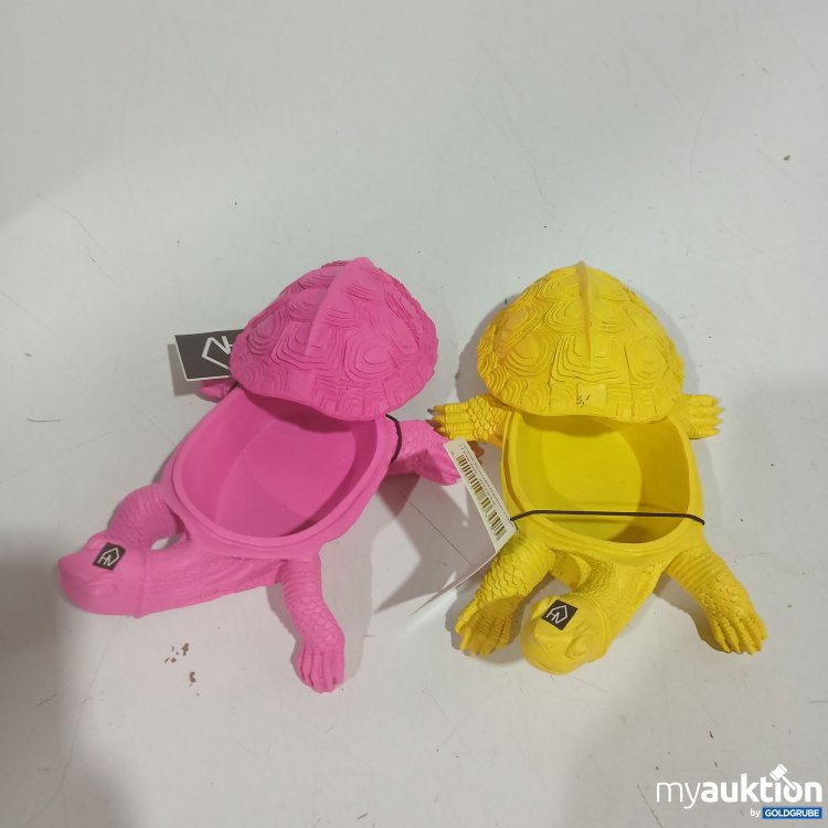 Artikel Nr. 929102: Housevitamin Deko Schildkröte mit kleinem Stauraum 2Stk  
