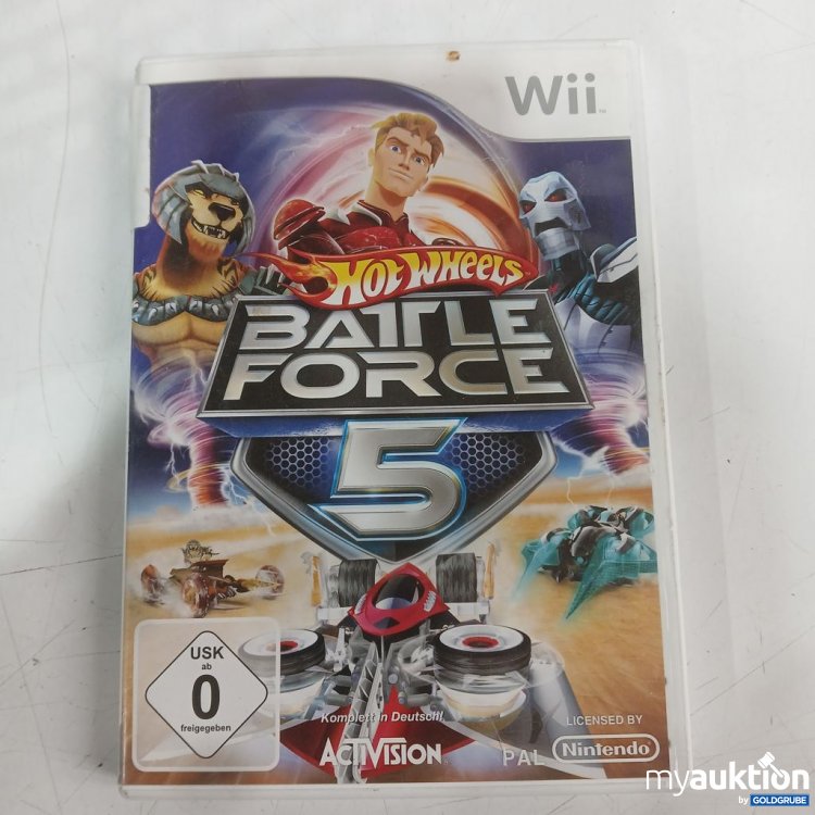 Artikel Nr. 933102 Artikel Nr. 933102: Hot Wheels Battle Force 5 Wii