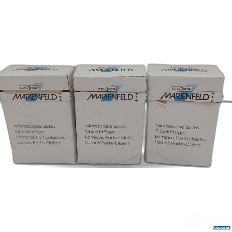 Artikel Nr. 960102 Artikel Nr. 960102: Marienfeld Microscope Slides Objektträger 3x50Stk 76x26x1mm