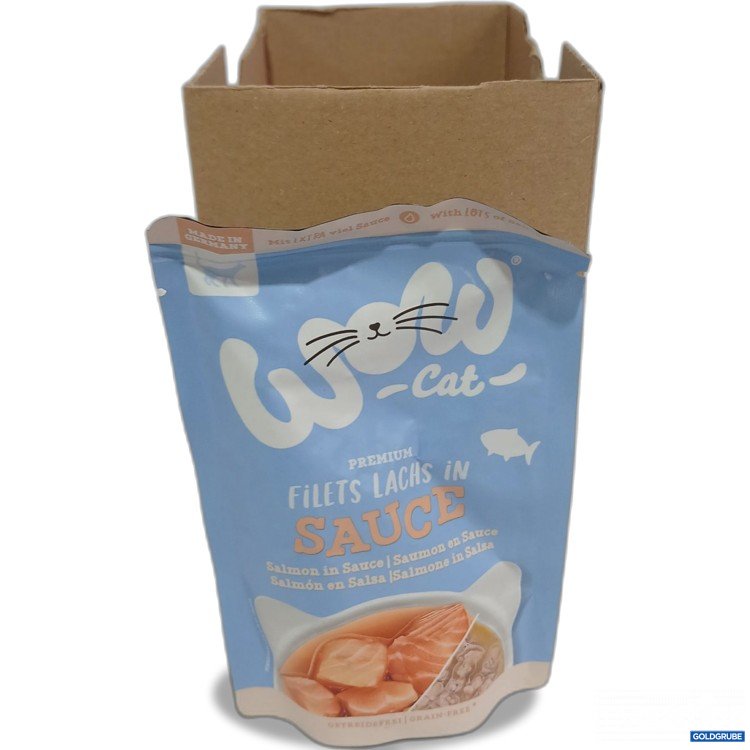 Artikel Nr. 967102: Wow Cat Filets in Sauce  Lachs 8x85g 