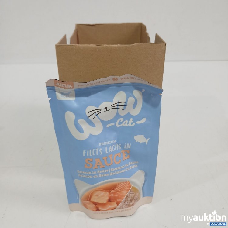 Artikel Nr. 967102: Wow Cat Filets in Sauce  Lachs 8x85g 