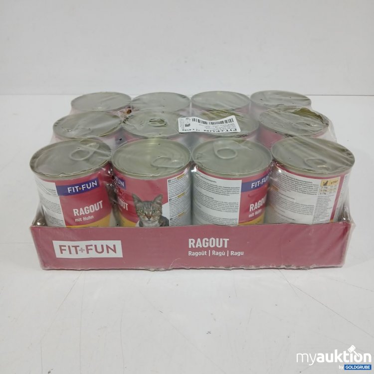 Artikel Nr. 968102 Artikel Nr. 968102: FIT+FUN Ragout mit Huhn 12x400 g