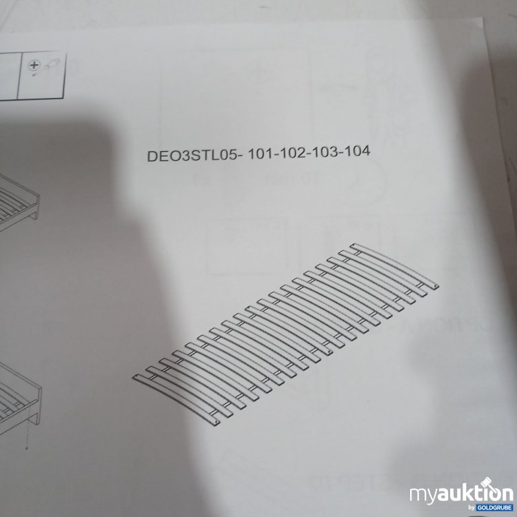 Artikel Nr. 985102: Lattenrost DE03STL05-104 ca. 90cm 