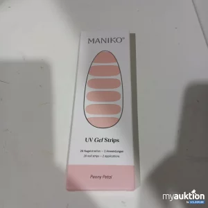 Artikel Nr. 470102: MANIKO UV Gel Strips 20 Nagelstreifen Peony Petal