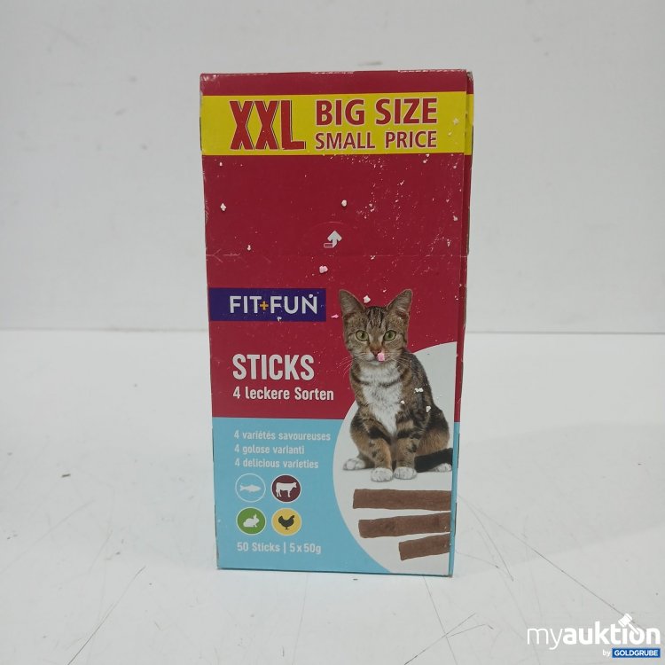 Artikel Nr. 461103: FITFUN FIT+FUN Katzensticks 50 Sticks
