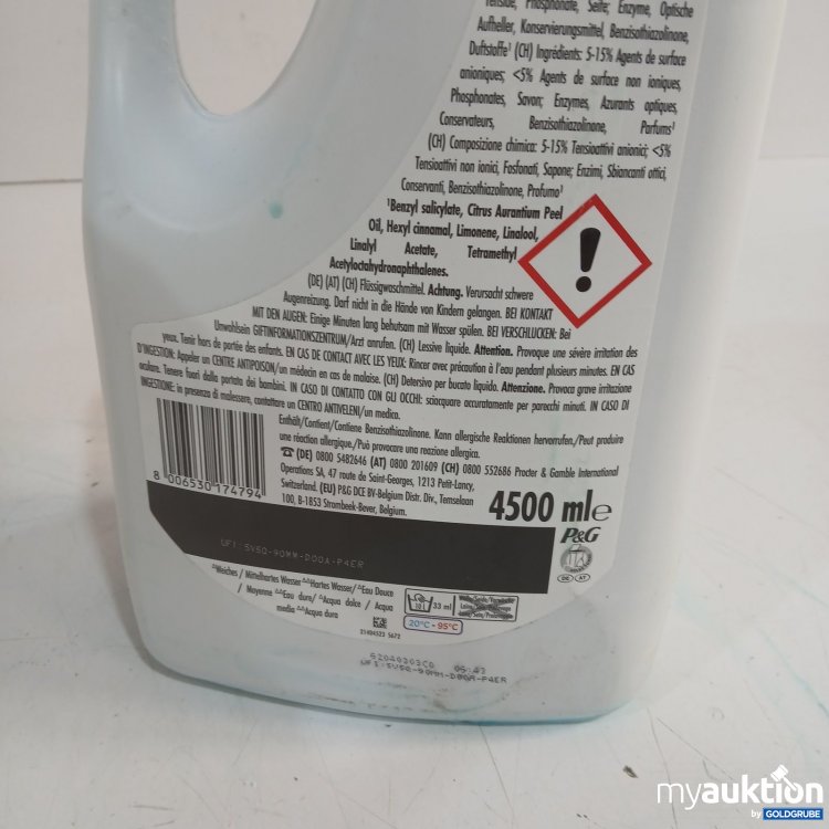 Artikel Nr. 462103 Artikel Nr. 462103: Lenor Universal Waschmittel Aprilfrisch 4500ml