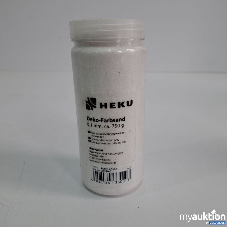 Artikel Nr. 795103: Heku Deko-Farbsand 750g