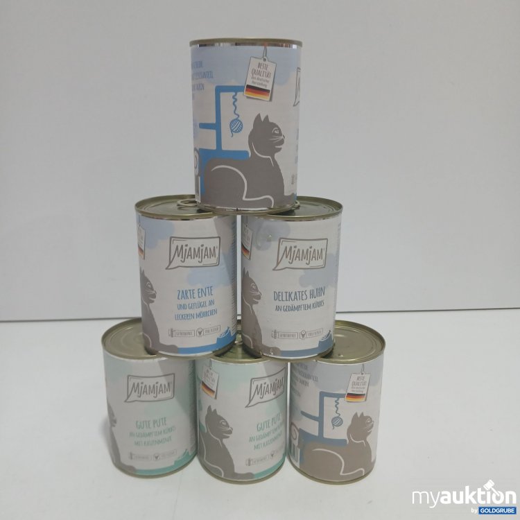 Artikel Nr. 852103: Mjamjam Katzenfutter 6x400g
