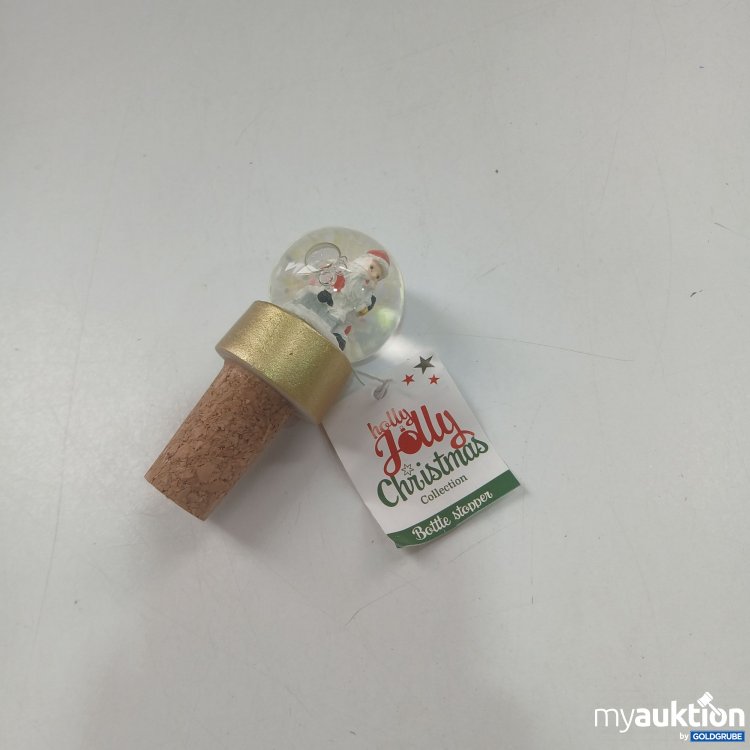 Artikel Nr. 868103: Holly Jolly Bottle Stopper 