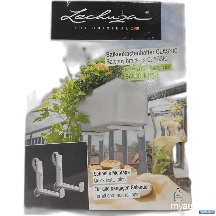 Artikel Nr. 882103 Artikel Nr. 882103: Lechuza Balkonkastenhalter classic
