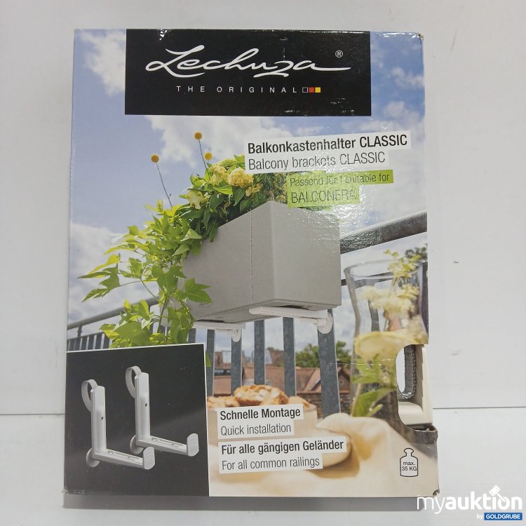 Artikel Nr. 882103 Artikel Nr. 882103: Lechuza Balkonkastenhalter classic
