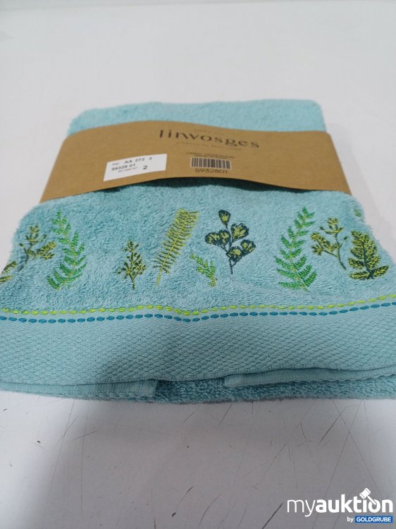 Artikel Nr. 914103: Linvosges Handtuch 50×100, blau