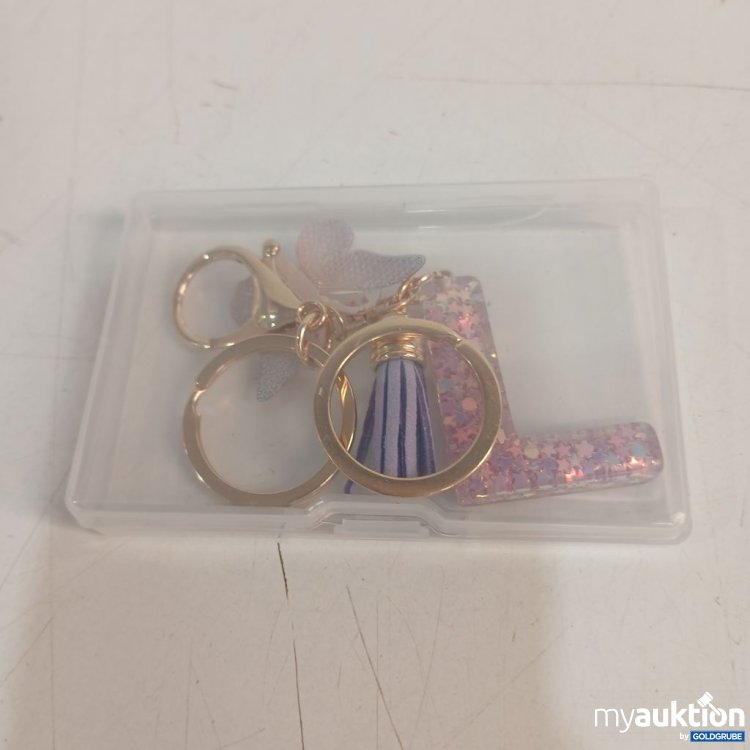 Artikel Nr. 920103: Morsunbela Schlüsselanhänger L mit Glitzer und Quaste