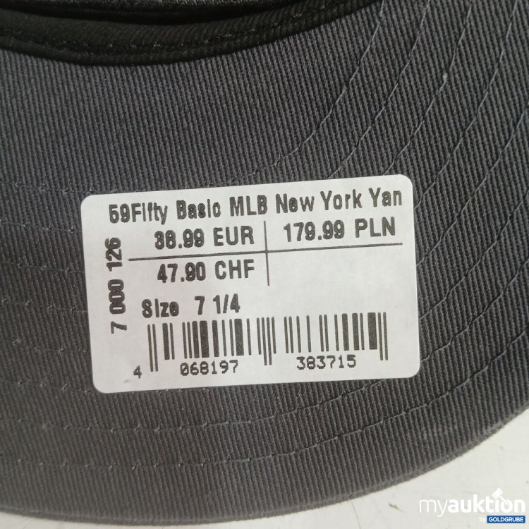 Artikel Nr. 932103 Artikel Nr. 932103: New Era 59FIFTY Basic MLB York Yankees Cap 7 1/4