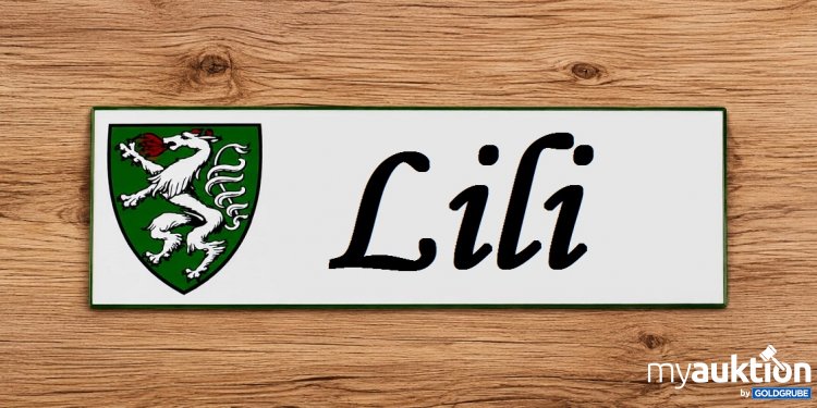 Artikel Nr. 937103 Artikel Nr. 937103: Blechschild