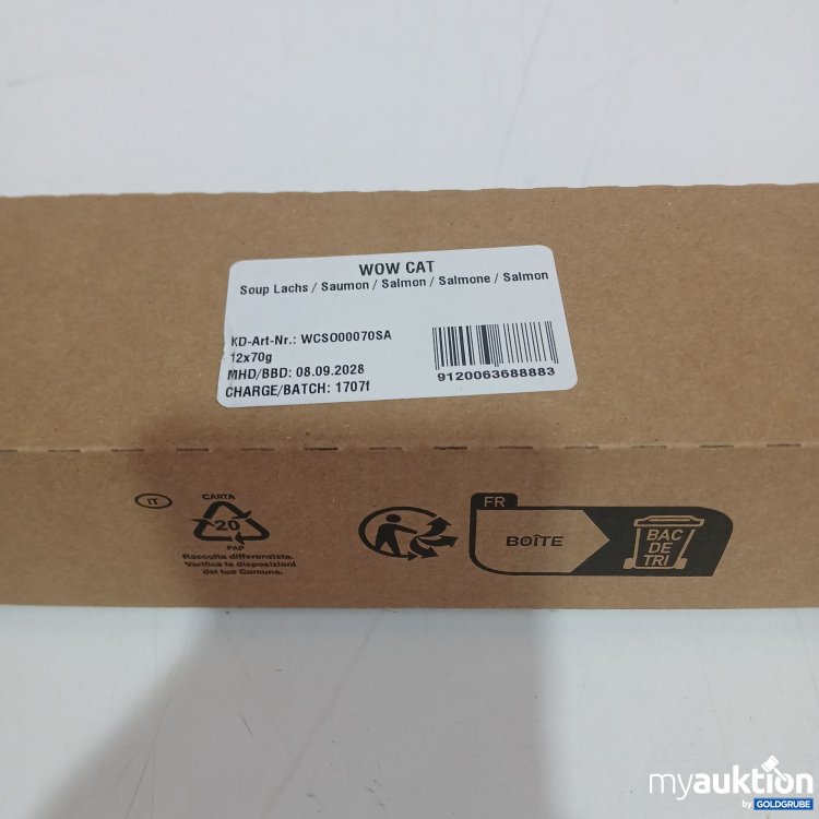 Artikel Nr. 967103: Wow Cat Lachs 12x70g 