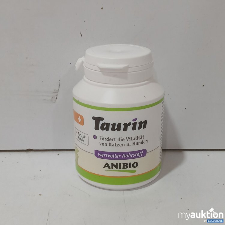 Artikel Nr. 980103 Artikel Nr. 980103: Anbio Taurin für Hunde u. Katzen 130g