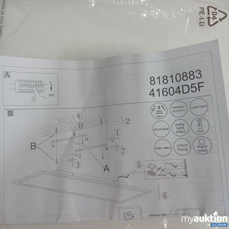 Artikel Nr. 981103 Artikel Nr. 981103: Led-Deckenleuchte