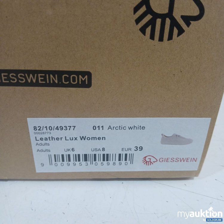 Artikel Nr. 991103 Artikel Nr. 991103: Giesswein Leather Lux Women Sneaker