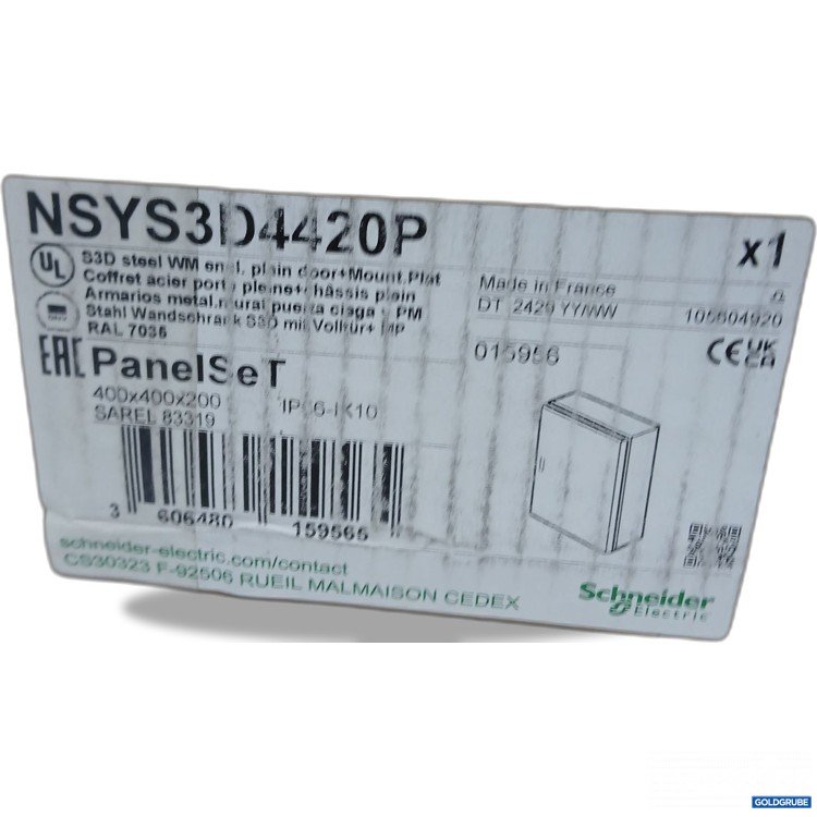 Artikel Nr. 444104: Schneider Electric NSYS3D4420P Panel Set 400x400x200