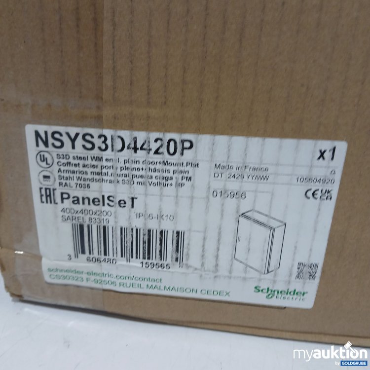 Artikel Nr. 444104: Schneider Electric NSYS3D4420P Panel Set 400x400x200