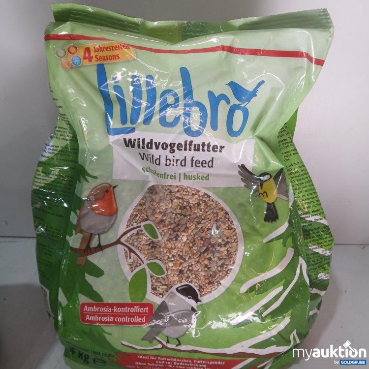 Artikel Nr. 466104: Lillbird Wildvogelfutter 4 kg schalenfrei