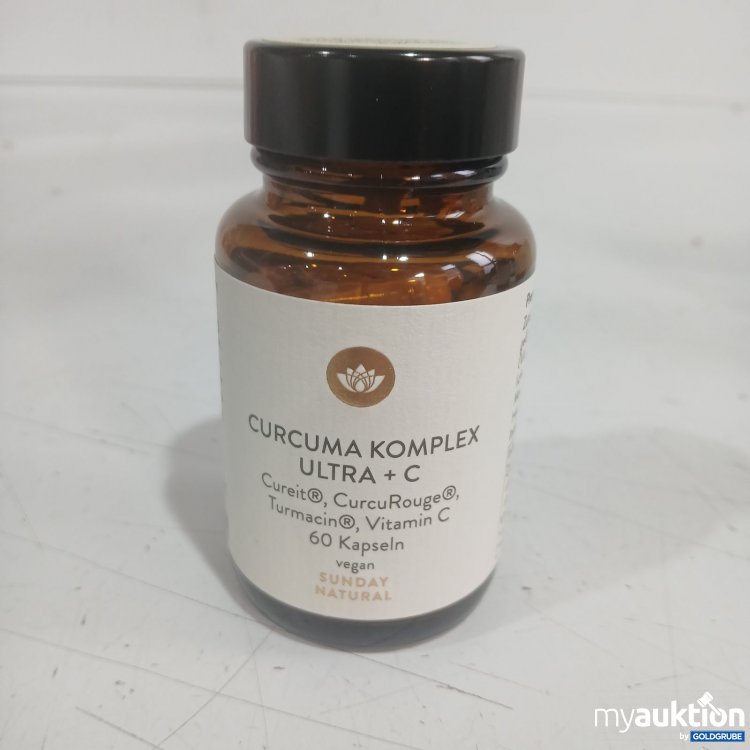 Artikel Nr. 469104: SUNDAY NATURAL Curcuma Komplex ultra + C 60 Kapseln