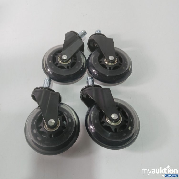 Artikel Nr. 815104: Rollen für Bürostuhl 4 Stück