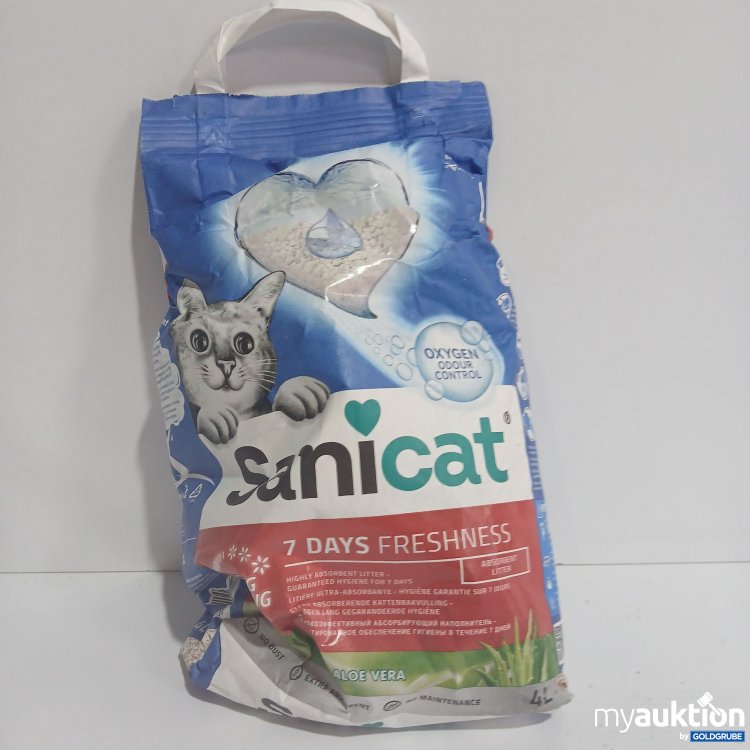 Artikel Nr. 818104 Artikel Nr. 818104: Sani Cat 7 Days Freshness Katzenstreu 4L